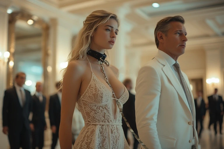 leashed in the hotel